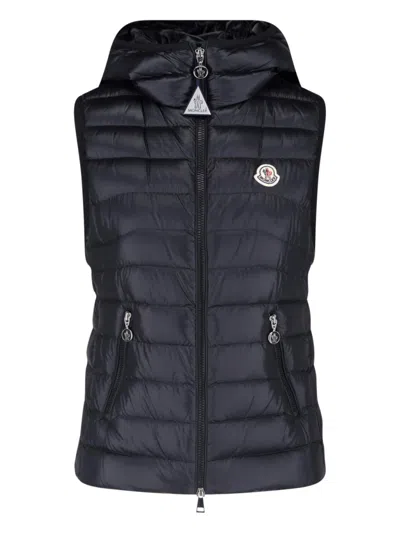 Moncler Padded Gilet "glygosse" In Black
