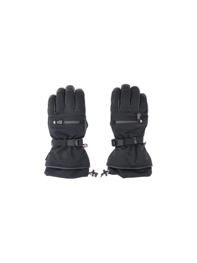 Moncler Padded Gloves In Black