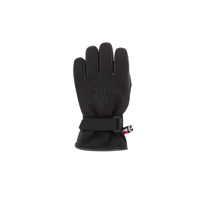 Moncler Padded Gloves, Children, Black, Size: L In Pink