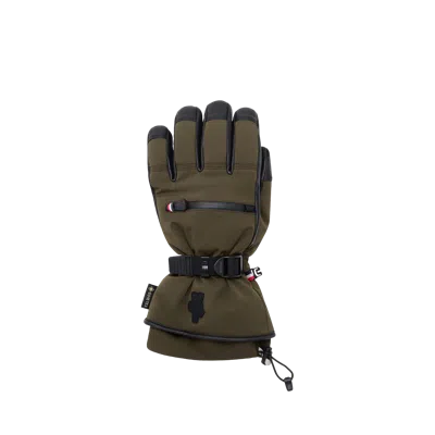 Moncler Padded Gloves, Men, Green, Size: L