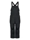 Moncler Padded Gore-tex Ski Bib Sleeveless Jumpsuit In Black