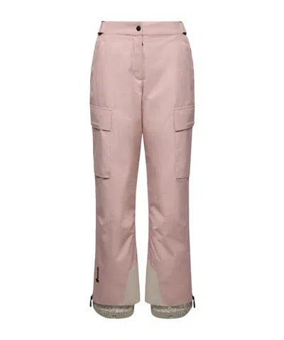 Moncler Padded Gore-tex Ski Pants In Pink