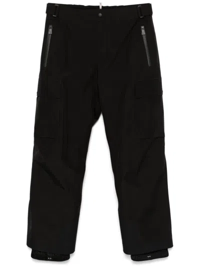 Moncler Padded Gore-tex Ski Trousers In Black