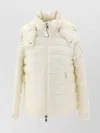 MONCLER PADDED HOODED JACKET ELASTICATED CUFFS