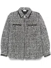 Moncler Padded Jacket In Blue