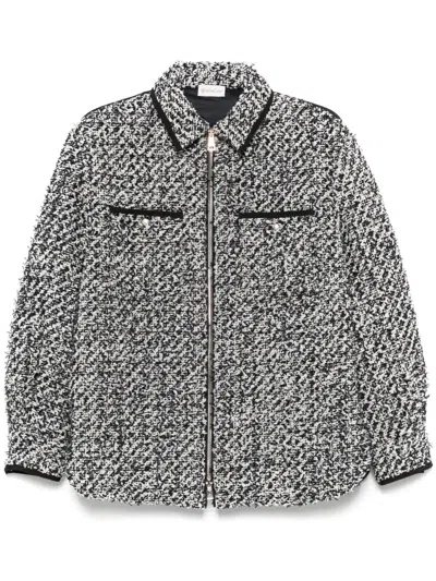 Moncler Padded Jacket In Blue