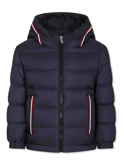 Moncler Kids' Padded Jacket In Blue