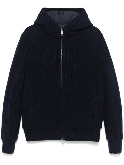 Moncler Padded Jacket In Blue