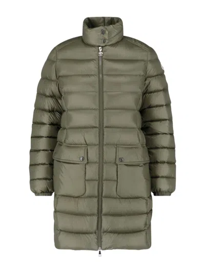 Moncler Padded Jacket "genet" In Green
