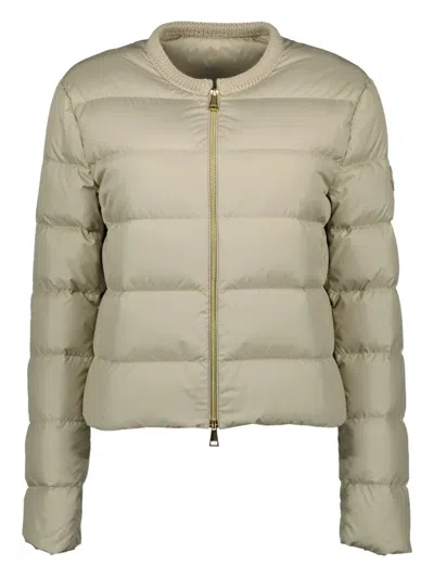 Moncler Padded Jacket In Gray