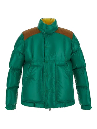 Moncler Padded Jacket In Green