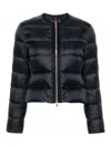 Moncler 'laurine' Black Polyamide Down Jacket In Negro