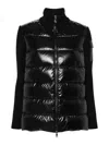 Moncler Suyen Long Down Jacket In Negro