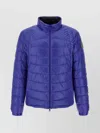 Moncler Padded Jacket With Elastic Cuffs And High Collar