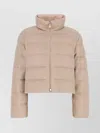 Moncler Leiothrix Cashmere-blend Down Jacket In Neutrals