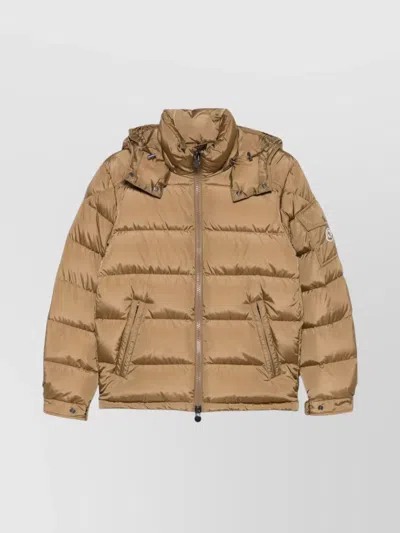 MONCLER PADDED JACKETS WITH HOOD AND POCKETS