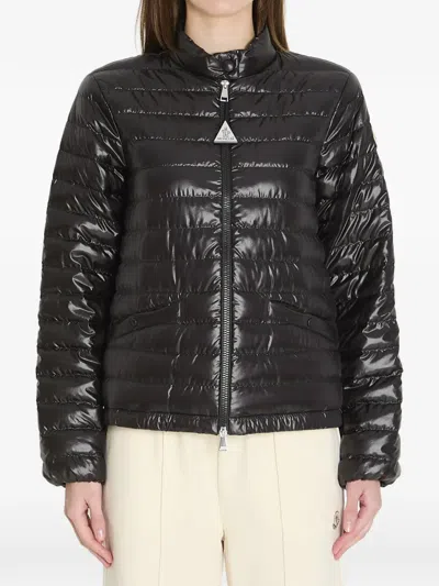 Moncler Padded Logo-patch Jacket In Multi