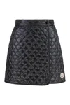 Moncler Padded Mini Skirt With Quilted Pattern.