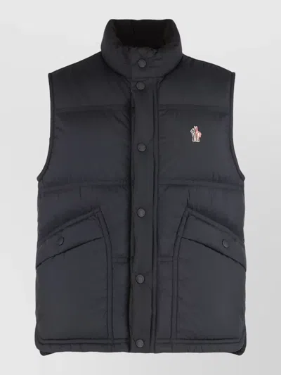 Moncler Padded Nylon Layering Jacket Aul In Multi