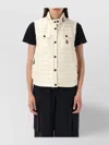 Moncler Padded Nylon Vest Logo Patch