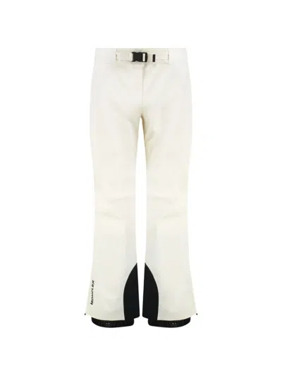 Moncler Padded Panelled Ski Pants In Metallic