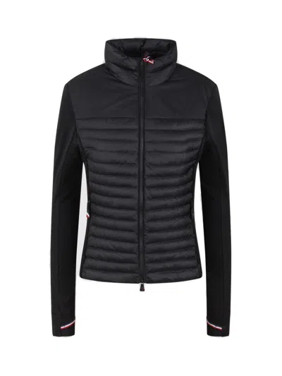 Moncler Grenoble Womens Hybrid Cardigan In Black