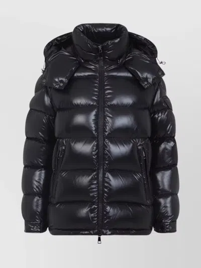 MONCLER PADDED POLYAMIDE JACKET ZIPPED POCKETS