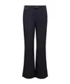 Moncler Belted Ski Pants In Blue