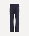 Moncler Padded Ski Pants In Blue