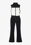 Moncler Padded Ski Suit In Black