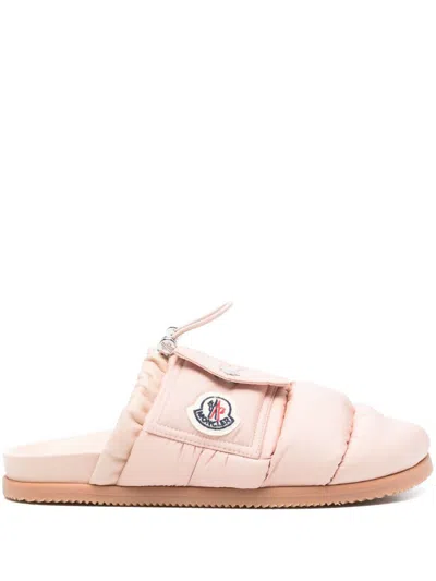 MONCLER MONCLER PADDED SLIPPERS