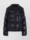 Moncler Erea Square Quilted Nylon Down Jacket In Black