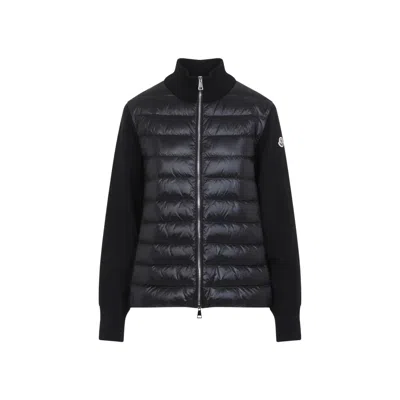 MONCLER MONCLER PADDED TECH FABRIC CARDIGAN