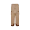 MONCLER PADDED TECHNICAL CORDUROY SKI PANTS BEIGE