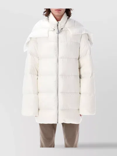 Moncler Padded Unisex Hooded Coat In Animal Print