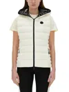Moncler Aliterse Down Hooded Vest In White