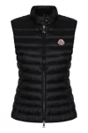 Moncler Padded Vest Igens In Black