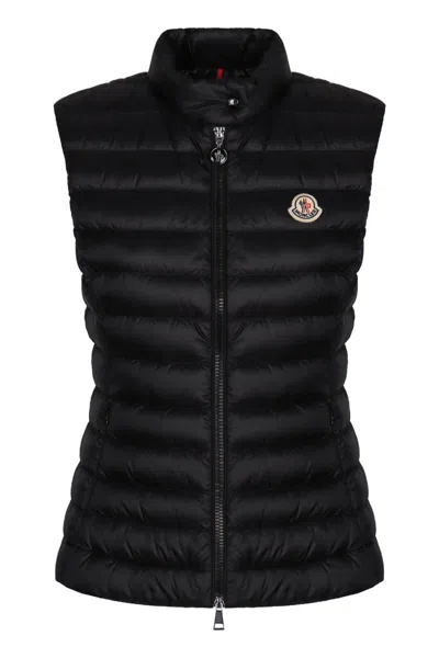 Moncler Padded Vest Igens In Black