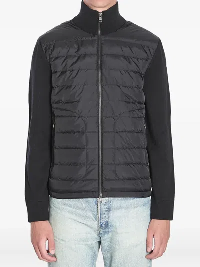 MONCLER PADDED WOOL-BLEND DOWN JACKET