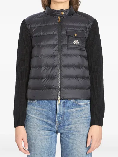 MONCLER PADDED WOOL-BLEND PUFFER JACKET