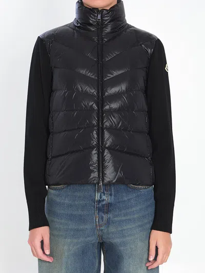 Moncler Padded Wool Cardigan