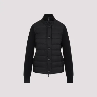 MONCLER MONCLER PADDED WOOL CARDIGAN