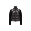 Moncler Padded Wool Cardigan, Women, Black, Size: Xxs In Black