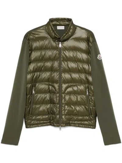 MONCLER PADDED WOOL JACKET