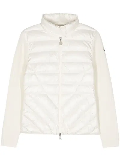 Moncler Jacke Aus Wolle In Nude