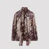 Moncler Padded Wool Zip-up Cardigan In Purple