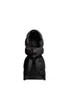 Moncler Padded Zip Backpack In Black
