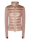 Moncler Padded Zip-fastening Jacket In Multi