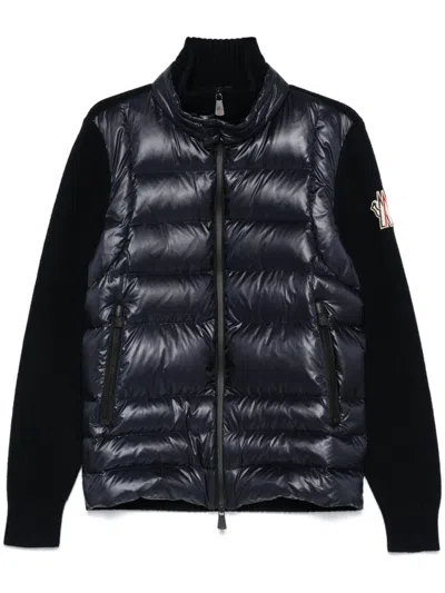 Moncler Padded Zip-up Cardigan In Multicolor