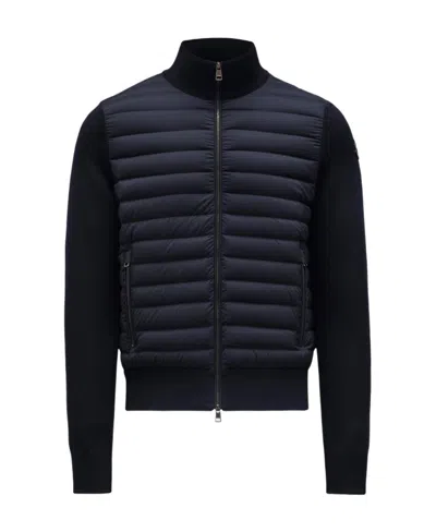 MONCLER MONCLER PADDED ZIP-UP CARDIGAN